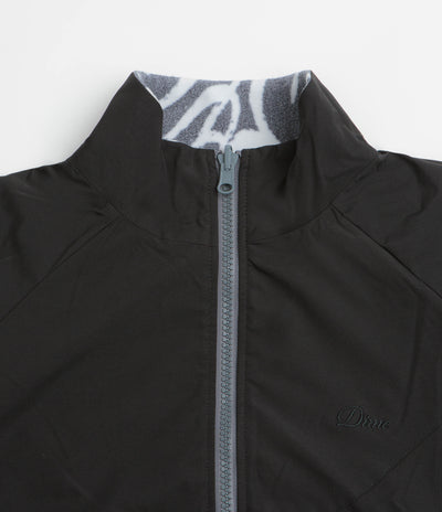 Dime Reversible Chilling Full Zip Fleece - Grey / Black