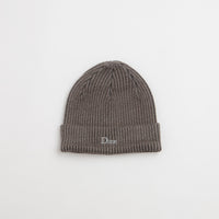Dime Rib Fold Beanie - Dark Grey thumbnail
