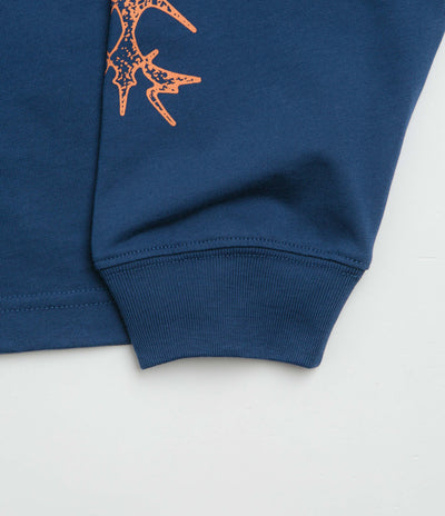 Dime Sharp Long Sleeve T-Shirt - Midnight Navy