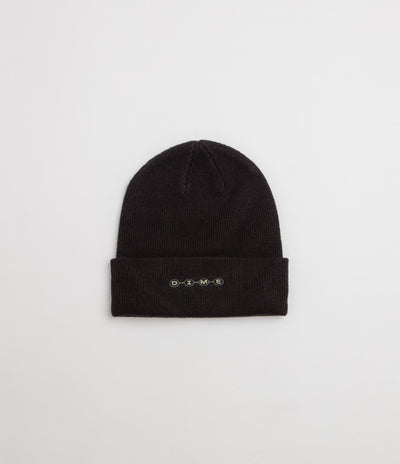 Dime Space Fold Beanie - Black