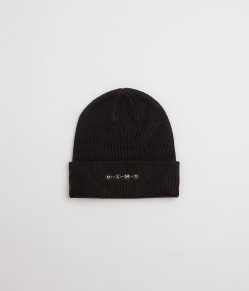 Dime Space Fold Beanie - Black