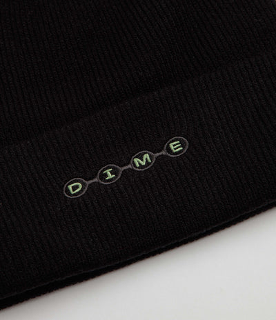 Dime Space Fold Beanie - Black