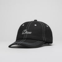 Dime Split Low Pro Cap in Black thumbnail