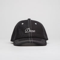 Dime Split Low Pro Cap in Black thumbnail