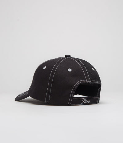 Dime Split Low Pro Cap in Black