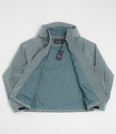 Dime Taffeta Windbreaker Full Zip Jacket in Frost