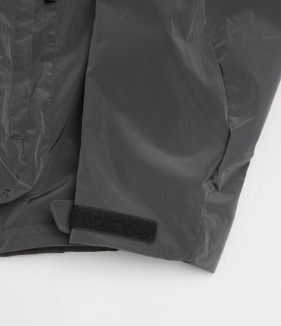 Dime Taffeta Windbreaker Full Zip Jacket in Storm