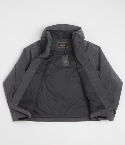 Dime Taffeta Windbreaker Full Zip Jacket in Storm