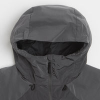 Dime Taffeta Windbreaker Full Zip Jacket in Storm thumbnail