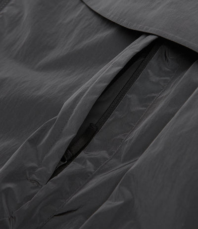 Dime Taffeta Windbreaker Full Zip Jacket in Storm