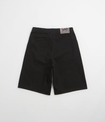 Dime Tech Denim Shorts in Black