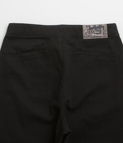 Dime Tech Denim Shorts in Black