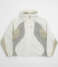 Dime Tech Windbreaker Jacket in Off White