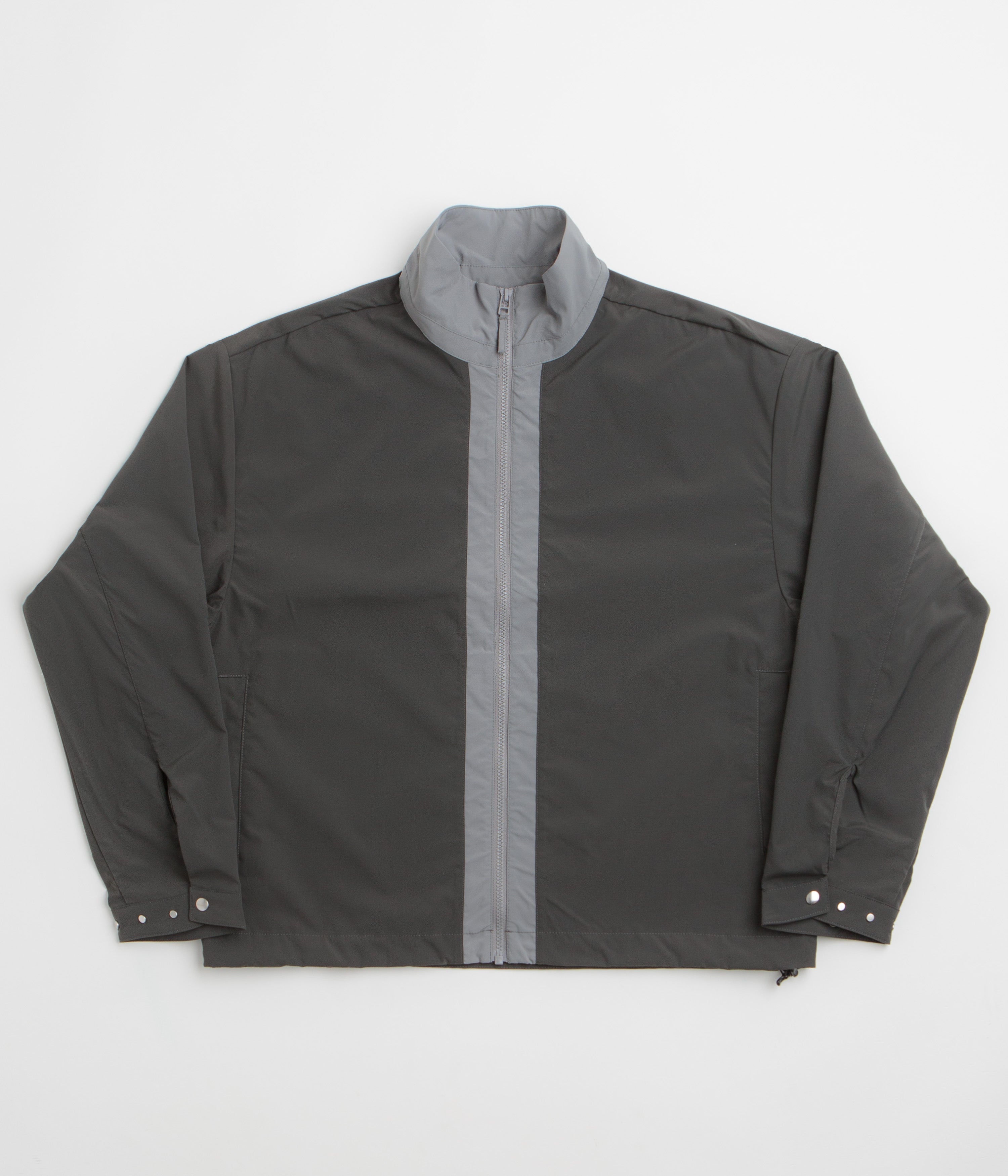 Dime Two Tone Windbreaker Jacket - Charcoal