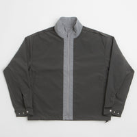 Dime Two Tone Windbreaker Jacket in Charcoal thumbnail