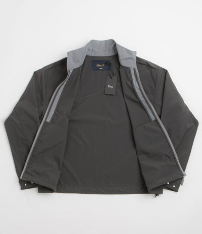 Dime Two Tone Windbreaker Jacket in Charcoal
