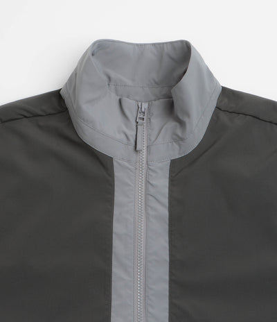 Dime Two Tone Windbreaker Jacket in Charcoal