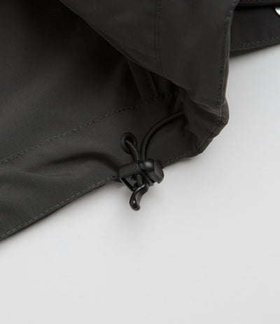 Dime Two Tone Windbreaker Jacket in Charcoal