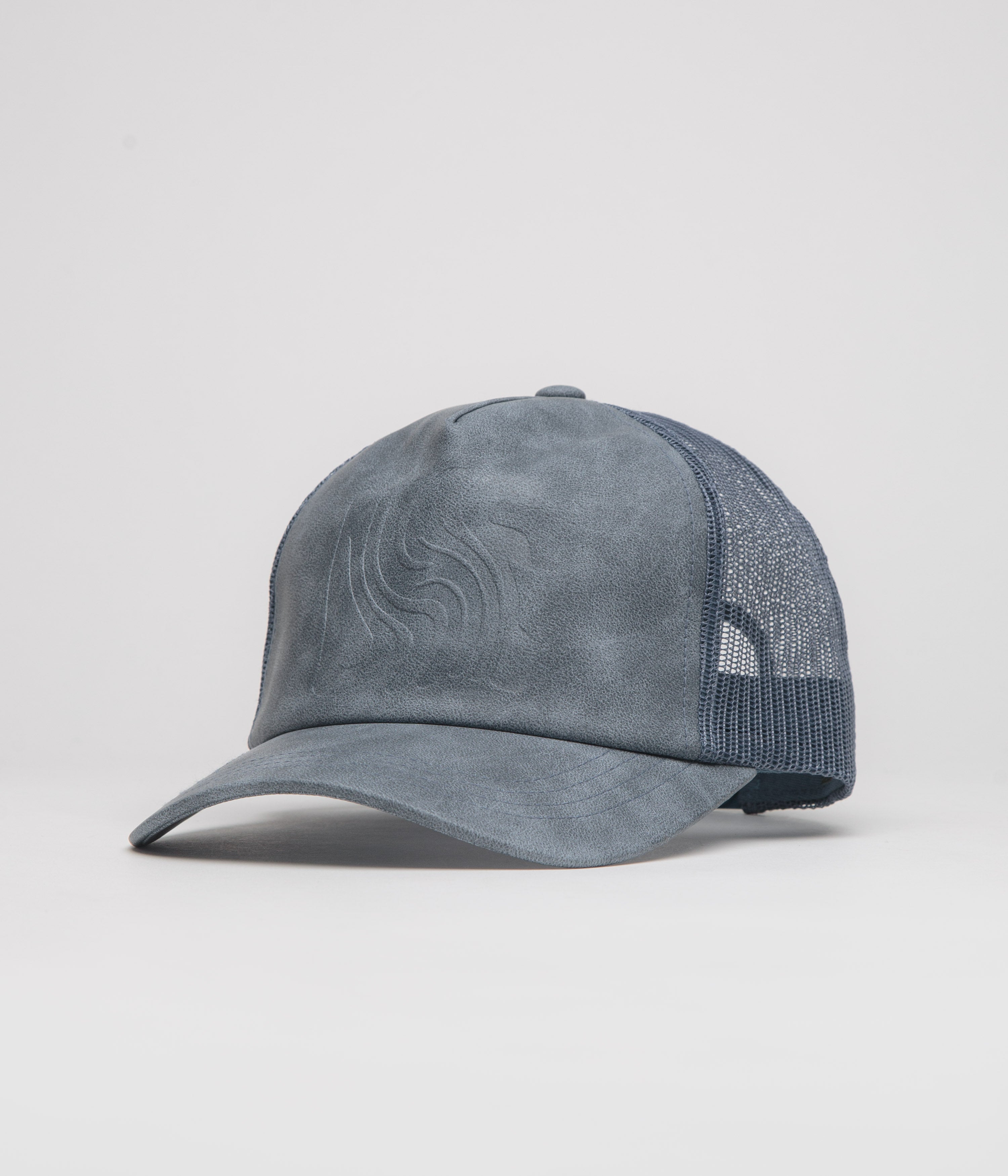 Dime Vortex Trucker Cap in Cloud Blue