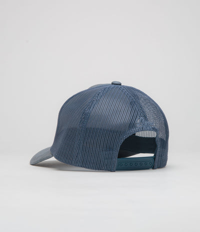Dime Vortex Trucker Cap in Cloud Blue