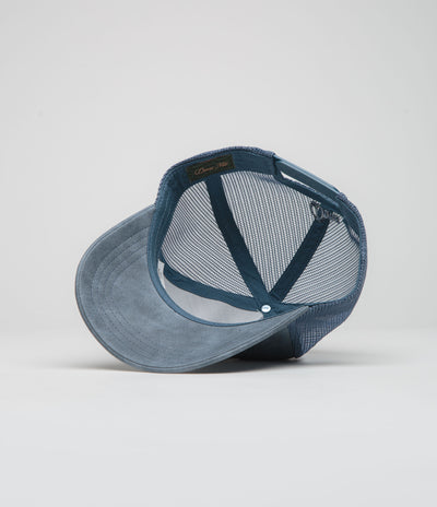 Dime Vortex Trucker Cap in Cloud Blue