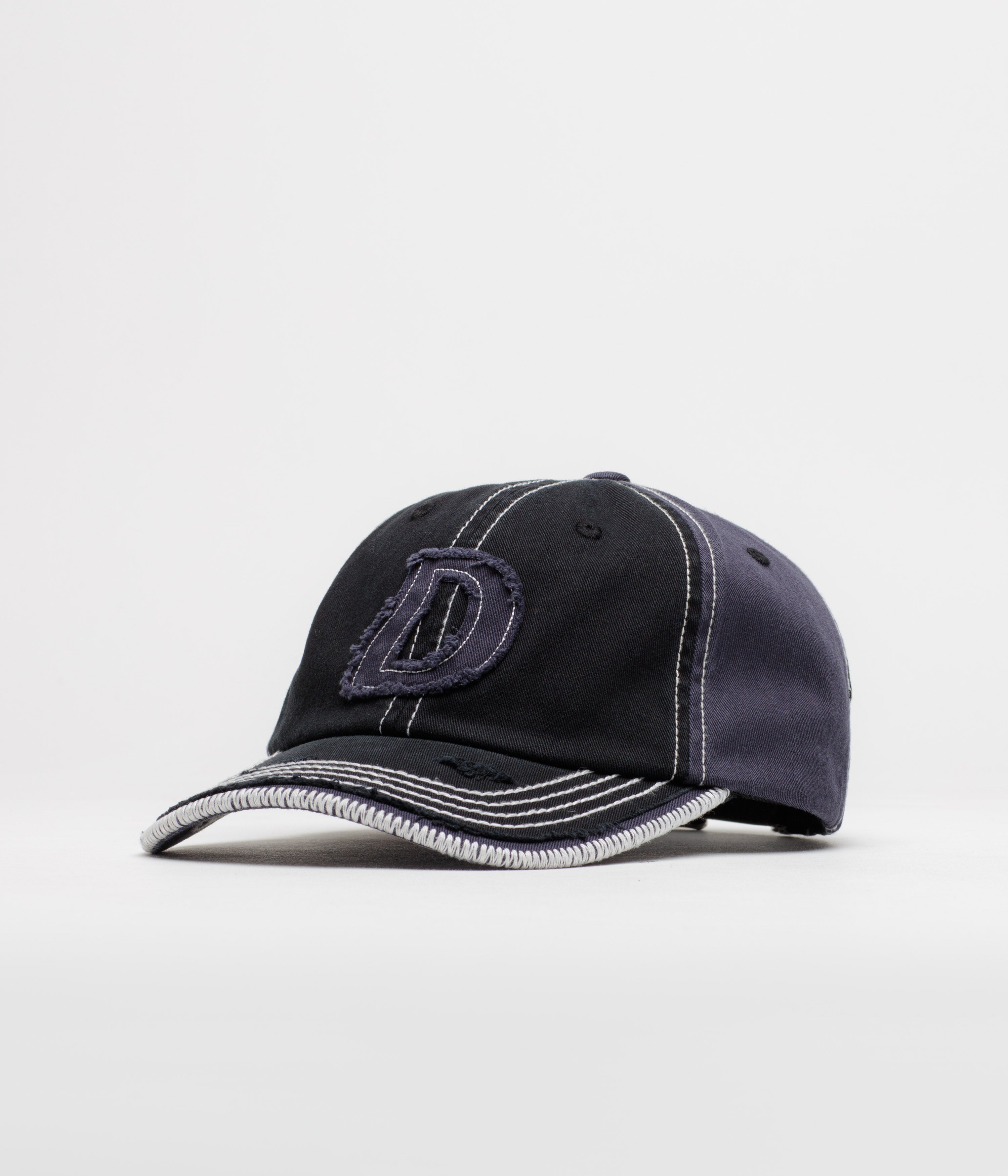 Dime Wavy D Low Pro Cap - Black