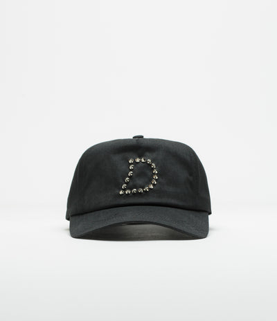 Dime Waxed Worker Cap in Black