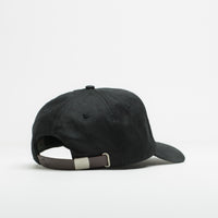 Dime Waxed Worker Cap in Black thumbnail