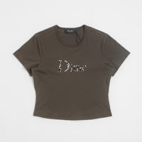 Dime Womens Classic Dalmatians T-Shirt in Vintage Black thumbnail