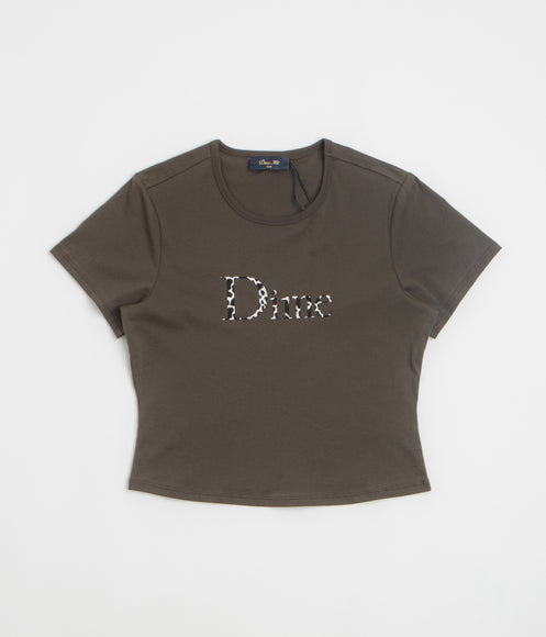Dime Womens Classic Dalmatians T-Shirt - Vintage Black