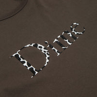 Dime Womens Classic Dalmatians T-Shirt in Vintage Black thumbnail