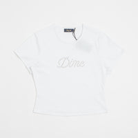 Dime Womens Icy T-Shirt in White thumbnail
