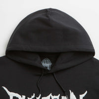 Dungeon Chain Logo Hoodie in Black and White thumbnail