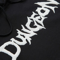 Dungeon Chain Logo Hoodie in Black and White thumbnail
