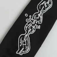 Dungeon Chain Logo Hoodie in Black and White thumbnail