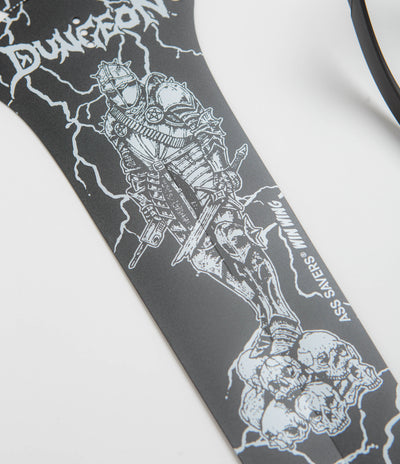 Dungeon Cold Steel Ass Saver Mudguard - Black / White