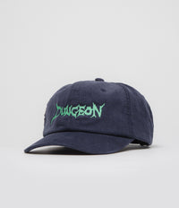 Dungeon Cord Cap in Navy and Electric Green
