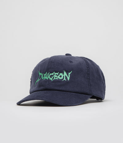 Dungeon Cord Cap in Navy and Electric Green