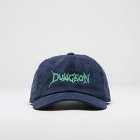 Dungeon Cord Cap in Navy and Electric Green thumbnail
