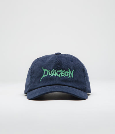 Dungeon Cord Cap in Navy and Electric Green