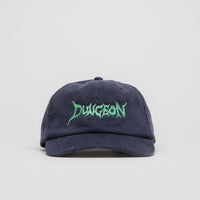 Dungeon Cord Cap in Navy and Electric Green thumbnail