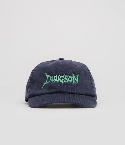 Dungeon Cord Cap in Navy and Electric Green