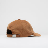 Dungeon Embroidered Logo Cap in Camel and Neon Pink thumbnail