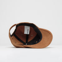 Dungeon Embroidered Logo Cap in Camel and Neon Pink thumbnail
