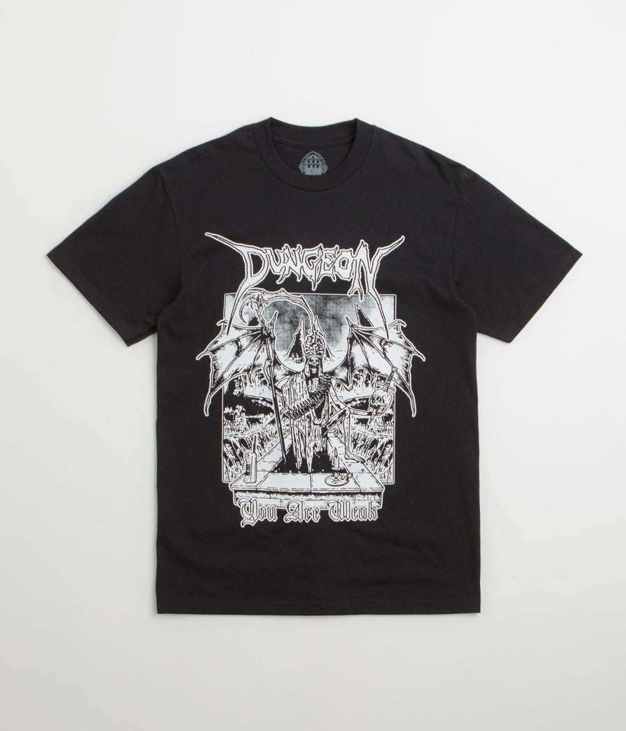 Dungeon Grave Retreat T-Shirt in Black