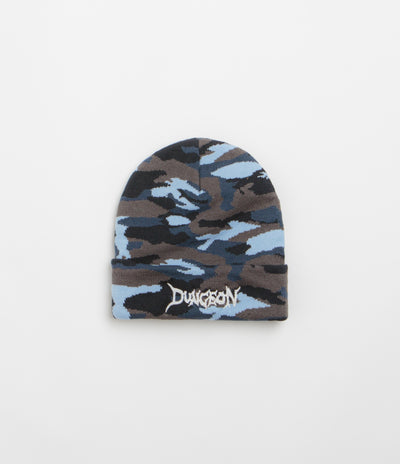 Dungeon Logo Beanie - Urban Camo / Glow