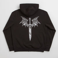 Dungeon Night Wing Full Zip Hoodie - Black thumbnail