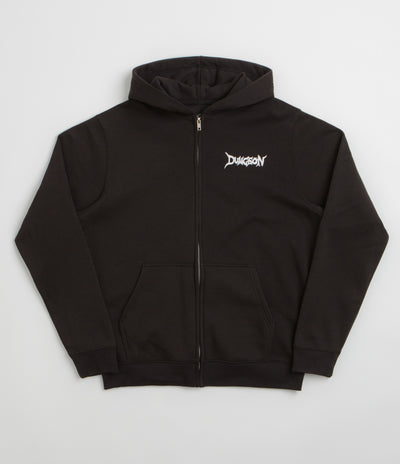 Dungeon Night Wing Full Zip Hoodie - Black
