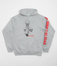 Dungeon No Body Lives Hoodie in Grey