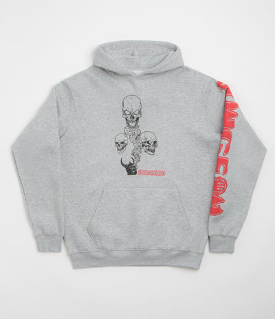 Dungeon No Body Lives Hoodie - Grey